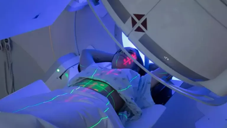 An image showing radiation treatment